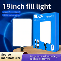 19 inch LED Video Lights Conference Photography Lighting Selfie Light Photo Studio Lamp for Make up Shoot Live Streaming image 4