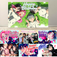 Dewprint Anime Alien Sta Sua Till Birthday Backdrop Manhwa Party Decor Fan Girl Supply Banner Adult Photography Background Props