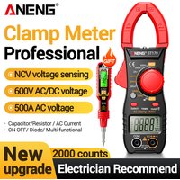 ANENG ST170 Clamp Meter Digital Multimeter professional 1999 Counts Pliers electrician AC/DC Voltage Tester Capacitance NCV tool
