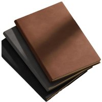 (YY)1Pc 2025 New Vintage A5 Leather Notebook With Personalized Soft Cover - Perfect For Business Meetings And College Life