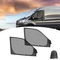 1Pair 106*74cm Magnetic Mesh Screens Mosquito Window Mesh Sunshade UV Protection Curtain For Mercedes-Benz Sprinter Ram