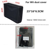 Game Console Dust Cover for Wii Console Gaming Accessories Vertical Dust Cover Protective cover