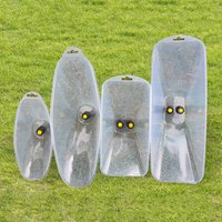 Tête de pulvérisation d'atomisation de type ventilateur transparent, pulvérisateur coupe-vent, couvercle d'arrosage électrique, fournitures d'irrigation de jardin agricole