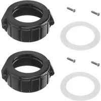 2 Inch Split Nut Union For Balboa For Coleman Spa Heaters With Gaskets And Screws Replacement Part For 2" Heater Assembly