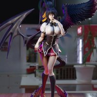 3 Styles Game Character Akeno Himejima 3D Print Model Unassembled Unpainted Custom Jigsaw Puzzle NSFW GK Figure Kit T_0184