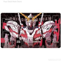 Unicorn Gundam TCG Playmat Gaming Mouse Pad Waterproof Non-slip Desk Mat