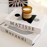 Matisse Faux Book Storage Box Luxury Fake Books Kit for Decoration Coffee Table Book Villa Hotle Home Decor Shooting Prop
