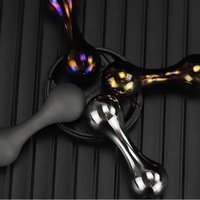 AliExpress 1Pc Individual Titanium Finger Exercise Skills Stress Finger Bone Worry Bead Toy Bone Shape