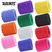 AOLIKES 1PCS Wrist Brace Support Wrap Tennis Wristband Sport Sweatband for Gym Basketball Volleyball Hand Sweat Band Polsband