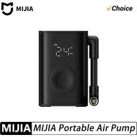 2025 New MIJIA Portable Air Pump,Electric Inflator Pump,240g 150PSI,Tire Pressure Detection,Built-in lighting,LED Display CN