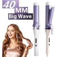 40Mm Curling Barrel Fast Heating Curling Irons Tourmaline Ceramic Curling Iron Large Electric Curler Hair