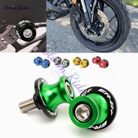 For KAWASAKI ER-6N ER-6F ER6N ER6F ER 6N 6F ER 6 F New Swingarm Spools Slider Stand Screws Bolts CNC 10MM Motorcycle Accessories