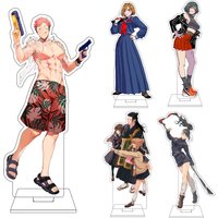 16CM Anime Jujutsu Kaisen Cosplay Acrylic Figure Stand Plate Ryomen Sukuna Mahito Fushiguro Toji Ornaments Gifts