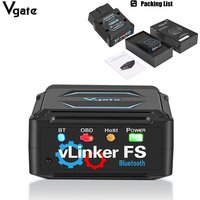 Vgate vLinker FS OBD2 Bluetooth for Android/IOS For Ford FORScan HS MS CAN ELM 327 OBD 2 Car Diagnostic Scanner Tools