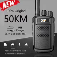 XF-888S 8W 5200mAh Walkie Talkie Zwei-Wege-Radio UHF 400-470MHz 16CH Walkie-Talkie-Radios Transceiver Match Baofeng Radio