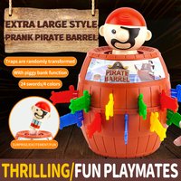 Pirate Bucket Desktop Trick And Arrow Bucket Toy Creative Parent Child Interactive Game For Children Aged 3 And Over