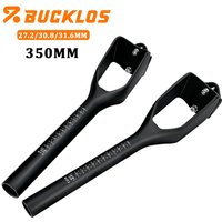 AliExpress BUCKLOS Carbon Fiber Track Seatpost 27.2/30.8/31.6mm Mountain Road Bike Seat Post Matte 350mm Carbon Seat Tube Bicycle Parts