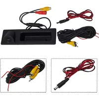 Car Rear View Backup Camera Black 12V For BMW 3 4 5 Series F30 F31 F34 F32 F36 F82 F10 F11 F07 2012-2017 Car Reverse Camera