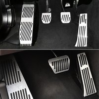 Für BMW 3 5er E30 E32 E34 E36 E38 E39 E46 E87 E90 E91 X5 X3 Z3 Fußstütze Kraftstoff Bremse Gas Pedal Pads Abdeckungen Auto Zubehör
