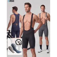 AliExpress ZRSE Men's Cycling Bib Shorts 7H Italy Padded Breathable Fabric Male Bicycle Clothing MTB Road Bike Spring Summer Riding Comfort