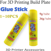 9/36g For H2d build plate Glue Stick For 3D Printer Heat bed Super Ahension easy clean Solid Glue For Creality For Bambu lab