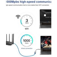 KEBIDUMEI USB 3.0 Type C Ethernet Adapter 1000Mbps USB RJ45 Network Card For MacBook PC Window Android USB Lan Internet Cable