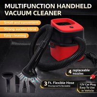 3in1 Handheld Car Vacuum Cleaner Wet Dry Use Powerful Suction Large Capacity Easy to Clean Suitable for Car Interior Cleaning