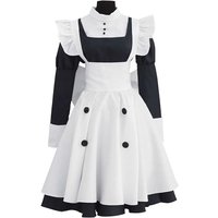 Women Anime Black Butler Cos Maid Mey Rin Costume Or Wig