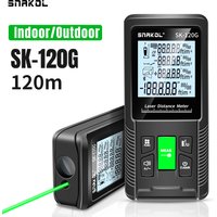 Snakol Green Laser Distance Meter 50m 70m 100m 120m Rangefinder Tape Range Finder Measure Device Digital Ruler Test Tools