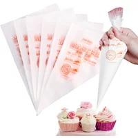 20/50/100pcs Disposable Pastry Bag Icing Piping Cake Pastry Cupcake Decorating Bags (S M L)