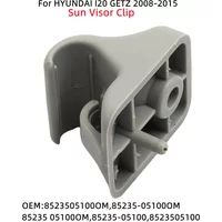 1pc Grey Car Sun Visor Clip Part For Hyundai I20 GETZ 8523505100OM Sunvisor Clips Holder Bracket Retainer Interior Accessories