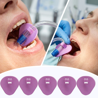 1 Piece/10 Pieces/50 Pieces Autoclavable Dental Suction Tube Holder, Oral Care Tool, Saliva Outlet, Hve Tube Locator