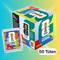 Panini Football Collectible Sticker Set With Matching Album 50 Packs 7 Stickers Each Total 350 For Sports Fans