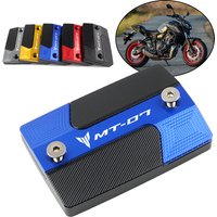 For Yamaha mt07 MT-07 MT 07 2014-2024 Motorcycle CNC Front brake Fluid Cylinder Master Reservoir Cover Cap