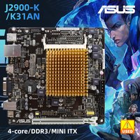 ASUS J2900-K/K31AN/DP_MB J2900-K MINI ITX Motherboard Integrated J2900 dual-core CPU DDR3 PCIe 2.0 x16 SATA 6Gb/s USB 3.0