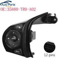New Car Auto Steering Wheel Control Switch Button For 2012-2015 Honda Civic 35880-TR0-A02 35880TR0A02
