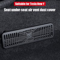 Air Outlet Under Seat Protective Cover For Tesla Model Y Launch 2025-2020 Model 3 Highland 2024-2017 1 Pair Vent Mesh Filter