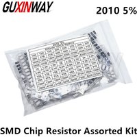 800pcs 2010 5% SMD Chip Resistor Assorted Kit 10R - 910K ohm 80values Resistance Sample Set