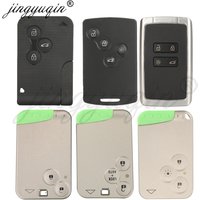 jinyuqin Car Key Card Shell for Renault Espace Kadjar Megane Talisman Clio Kaptur KOLEOS Laguna Scenic Grand Scenic Fluence Fob