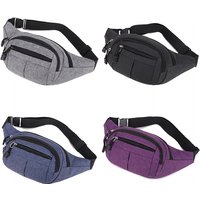 New Men's Waist Pack Nylon Sport Fanny Bags Boy Drop Leg Bags Hip Bum Belt Bag Travel Riding Motorcycle Crossbody Purse Pouch