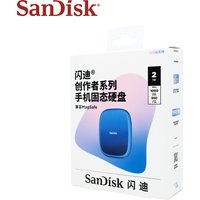 SanDisk 1TB 2TB Creator Phone SSD External SSD for MagSafe iPhone 1000MB/s Portable SSD for Mobile Content Creator
