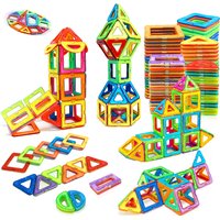 Magnetyczne klocki konstrukcyjne dla dzieci, zabawki DIY, zabawki edukacyjne STEM, magnetyczne zabawki edukacyjne, prezent urodzinowy