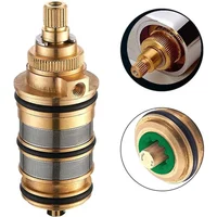 1pc Thermostatic Shower Cartridge Brass Thermostatic Valve Spool Faucet Cartridge Bath Shower Temperature Клапан Для