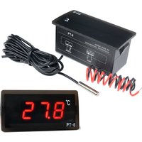 PT-6 Car Temperature meter Digital Thermometer Hygrometer Electronic Temperature Humidity Meter Sensor Gauge with NTC Sensor