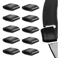 10Pcs/set Air Fryer Rubber Bumpers Heat Resistant Air Fryer Replacement Protective Covers Silicone Rubber Feet Parts
