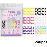 240PCS Star Pimple Patches For Face Hydrocolloid, Absorbing Cover, Tea Tree, Hydrocolloid Acne Patch, Cute Star Pimple