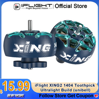 IFlight XING2 1404 3000KV/4600KV 2-4S Toothpick Ultralight Build Unibell Motor Compatible 3-4inch Propeller for FPV Drone