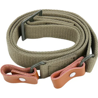 Original Gun Sling Airsoft Military Hunting Shooting Adjustable Leather Two Point Tactical AK Rifle Strap Outdoor Survival Belt