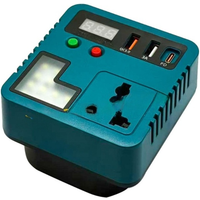 1pc 100W 21V Battery Converter Inverter 21V To 220V W USB Inverter Battery Inverter For Charging Devices Accessories