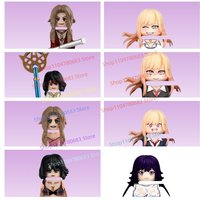 MOC Building Blocks Mini Figures Cute Girls Big Set DT038 Assembly Model Ornament Anime Cartoon Character Toy Gift Collection